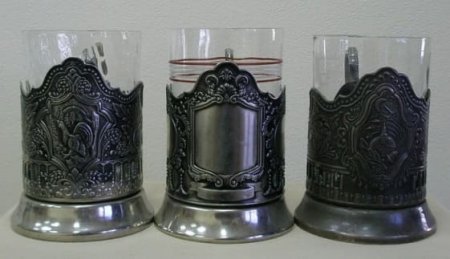 Доспехи стакана - подстаканник.