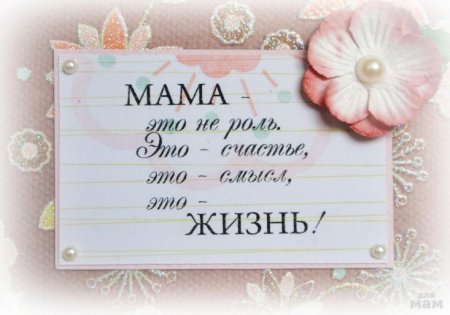 Мама – это  жизнь!